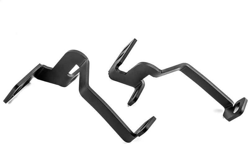 ROMELACK Hood Hinge Mount Brackets Ditch LED Pods Bracket Compatible with Ford F150 2021-2024 Fit 3rd Raptor 2021-2024(No Drilling) - Image 4
